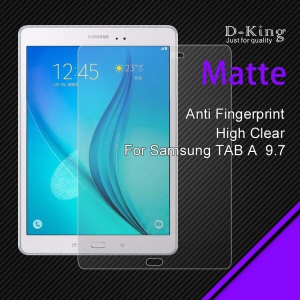 1 x Samsung Galaxy Tab A 9.7 Zoll Display Schutzfolie Matt (3-lagig) T550 T550N
