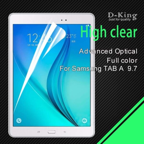 10x Samsung Galaxy Tab A 9.7 Zoll Display Schutzfolie Klar (3-lagig) T550 T550N