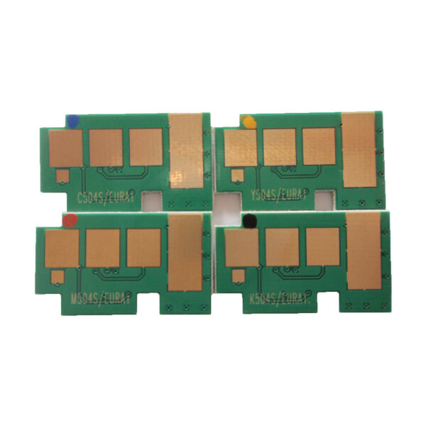 4x Toner Reset Chip für Samsung CLP-415 CLX-4195 Xpress C1810 / C1860  CLT-504S